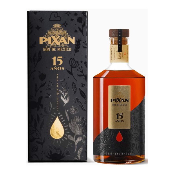PIXAN 15 ANOS MEXICAN RUM 40% 70cl