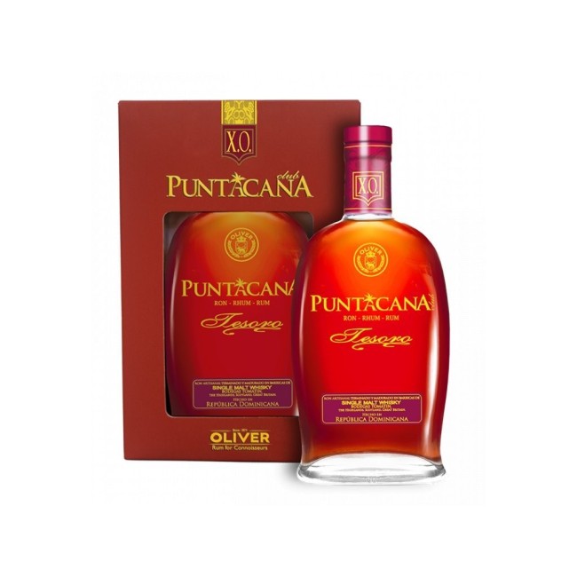 PUNTACANA CLUB TESORO 15 Y.O RUM 70cl