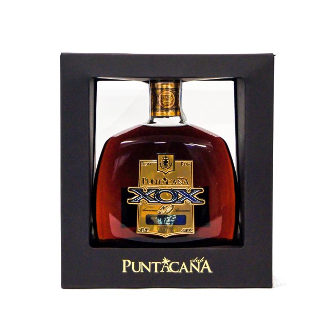 PUNTACANA XOX 50th ANNIVERSARIO RUM 70cl