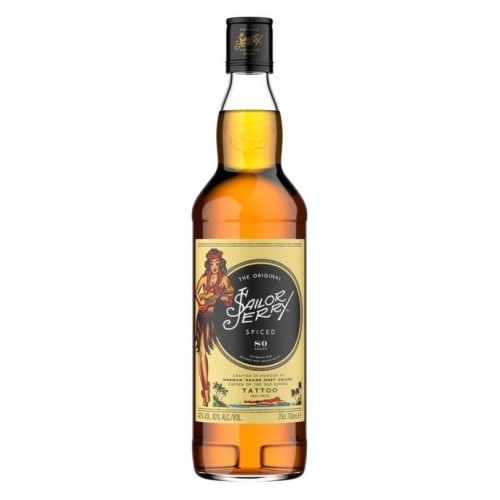 SAILOR JERRY SPICED RUM 40%vol 70cl