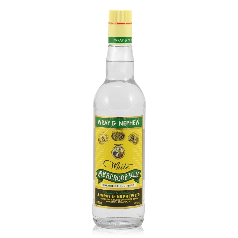 Wray & Nephew White Overproof Rum 63% 700ml
