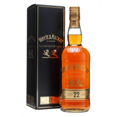 WHYTE AND MACKAY 22 YEARS 70cl 43%vol