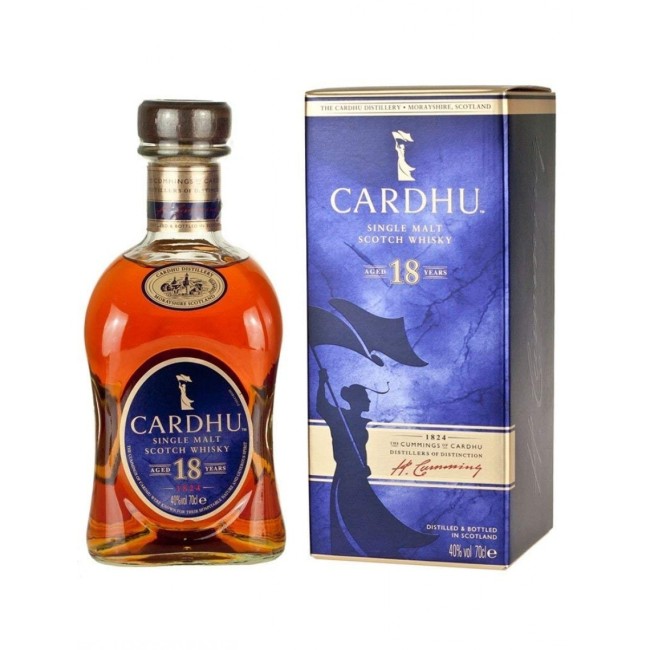 CARDHU 18 YEARS MALT 40% vol 70cl