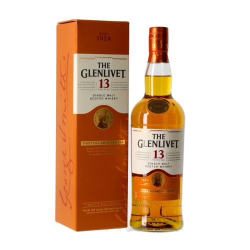 GLENLIVET 13 YEARS FIRST FILL AMERIKAN OAK 40%vol 70cl 2