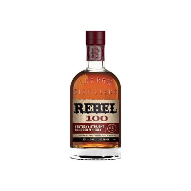 REBEL BOURBON WHISKEY KSBW 100 PROOF 50% 70cl
