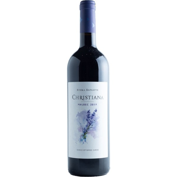ΧΑΡΛΑΥΤΗ CHRISTIANA MALBEC ΕΡΥΘΡΟΣ 75cl