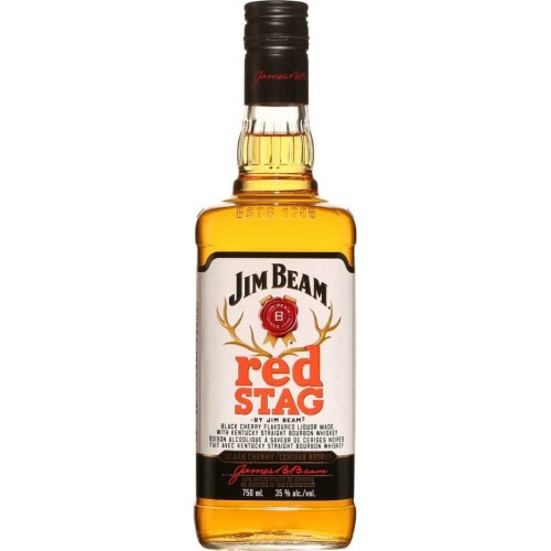 JIM BEAM RED STAG BLACK CHERRY 70cl