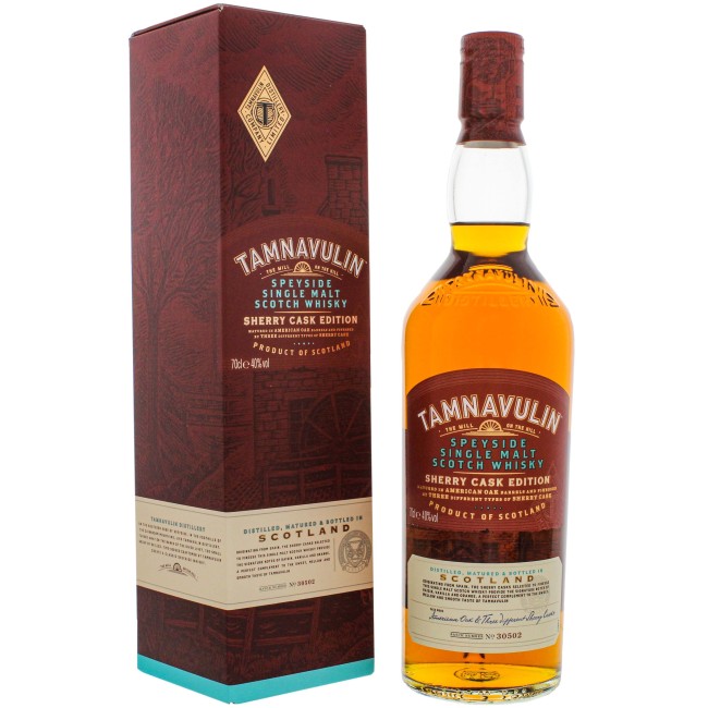 TAMNAVULIN SHERRY CASK 40% 70cl