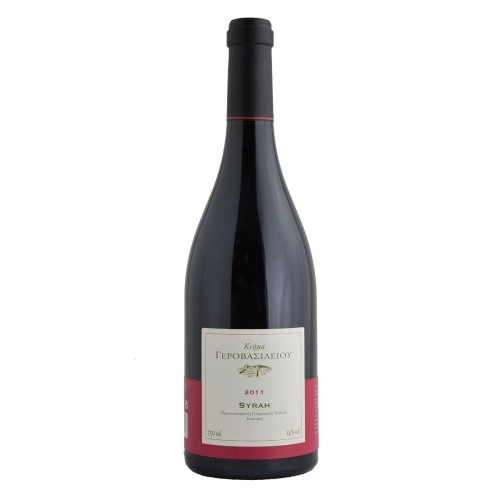 ΓΕΡΟΒΑΣΙΛΕΙΟΥ ΚΤΗΜΑ SYRAH ΕΡΥΘΡΟΣ 75cl