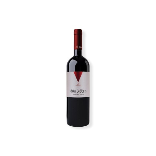 ΔΑΝΑΩΝ ΓΗ ΕΡΥΘΡΟ ΔΥΟ ΛΕΞΕΙΣ ΑΓΙΩΡ-CABERNET 75cl
