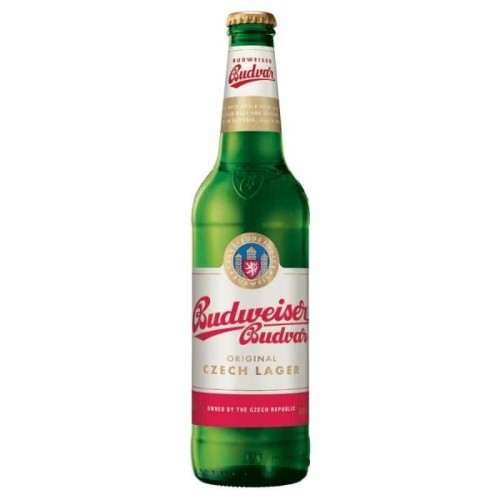 BUDWEISER BUDVAR LAGER 50cl 2
