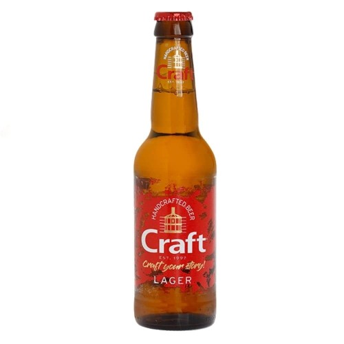 CRAFT ATHENS LAGER BEER 4.8% 33cl 2