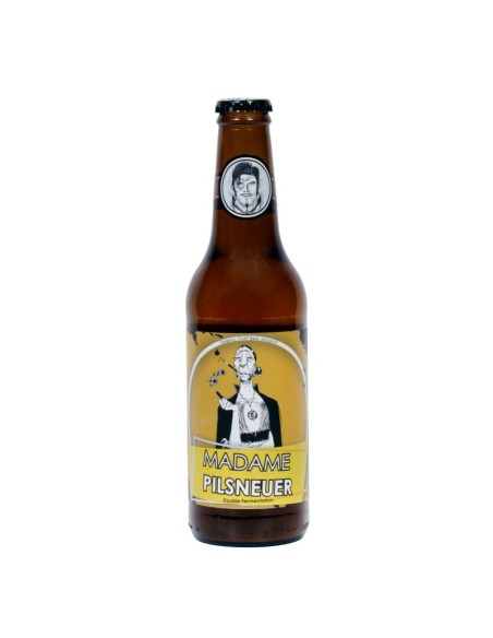 NOBLE MEN MADAME PILS 5,5% 33cl NOBLE MEN MADAME PILS 5,5% 33cl
