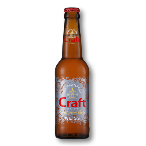 CRAFT WEISS BEER 4.9% 330ml
