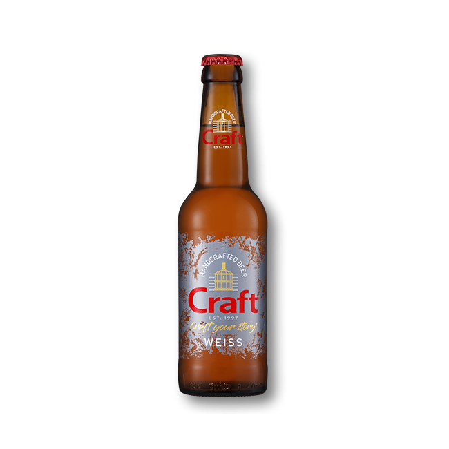 CRAFT WEISS BEER 4.9% 330ml