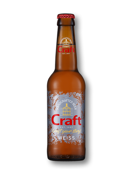 CRAFT WEISS BEER 4.9% 330ml