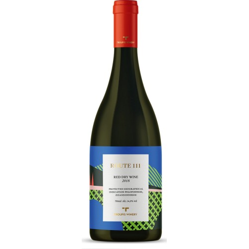 ΤΡΟΥΠΗΣ ROUTE 111 ΑΓΙΩΡΓΙΤΙΚΟ ΜΑΥΡΟΔΑΦΝΗ 2018 75cl