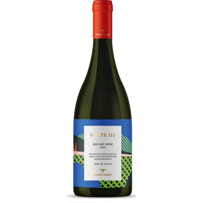 ΤΡΟΥΠΗΣ ROUTE 111 ΑΓΙΩΡΓΙΤΙΚΟ ΜΑΥΡΟΔΑΦΝΗ 2018 75cl