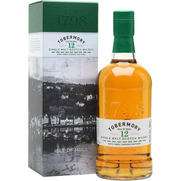 TOBERMORY WHISKY 12 YEARS 70cl