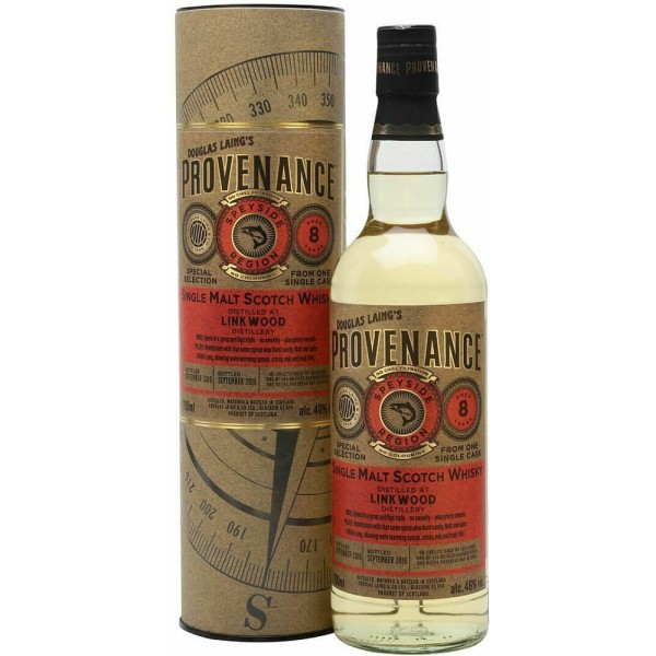 DOUGLAS LAING'S PROVENANCE SINGLE MALT WHISKY 70cl 46%