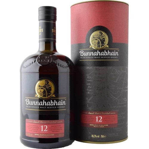 BUNNAHABHAIN 12 MALT WHISKY 70cl 46,3% 2