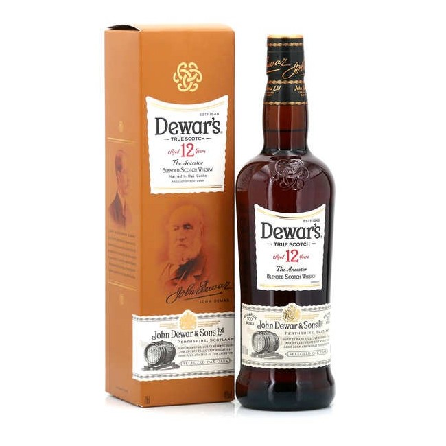DEWAR''S 12Y.O. WHISKY 40%vol.70cl