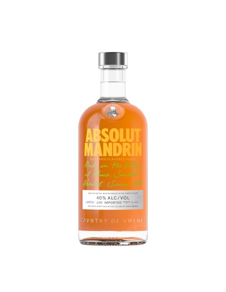 ABSOLUT VODKA MANDRIN 40%vol 70cl ABSOLUT VODKA MANDRIN 40%vol 70cl