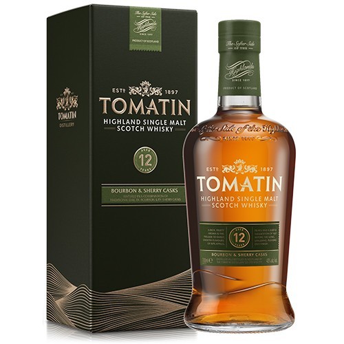 TOMATIN WHISKEY 12 YEARS 70cl 2