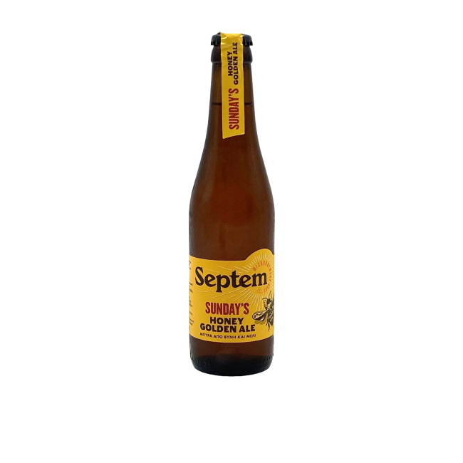 SEPTEM SUNDAY'S HONEY GOLDEN ALE 6,5% 33cl