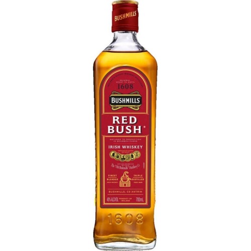 BUSHMILLS RED BUSH IRISH WHISKEY 70cl
