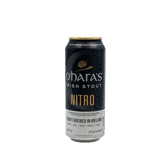 OHARA'S IRISH STOUT NITRO TIN 44cl