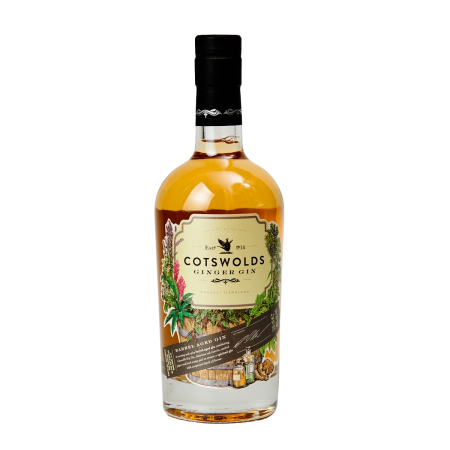 COTSWOLDS GINGER ENGLISH DRY GIN 46% vol 50cl