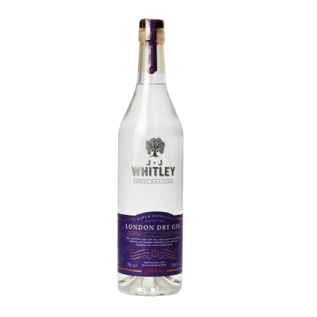 J.J. WHITLEY LONDON DRY GIN 38,6% 70cl