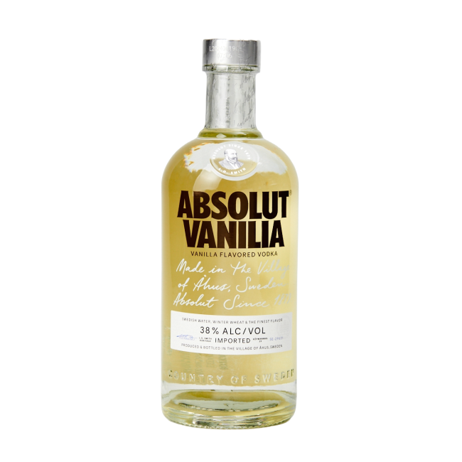 ABSOLUT VODKA VANILIA 38%vol 70cl