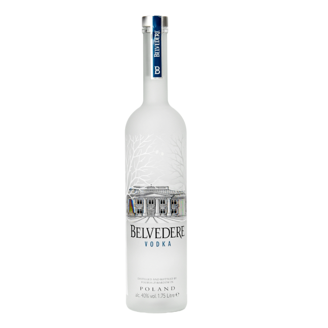 BELVEDERE VODKA 40% vol 1,75L