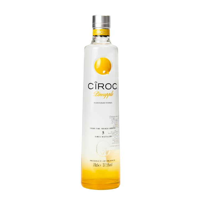 CIROC VODKA PINEAPPLE 37,5%vol 70cl