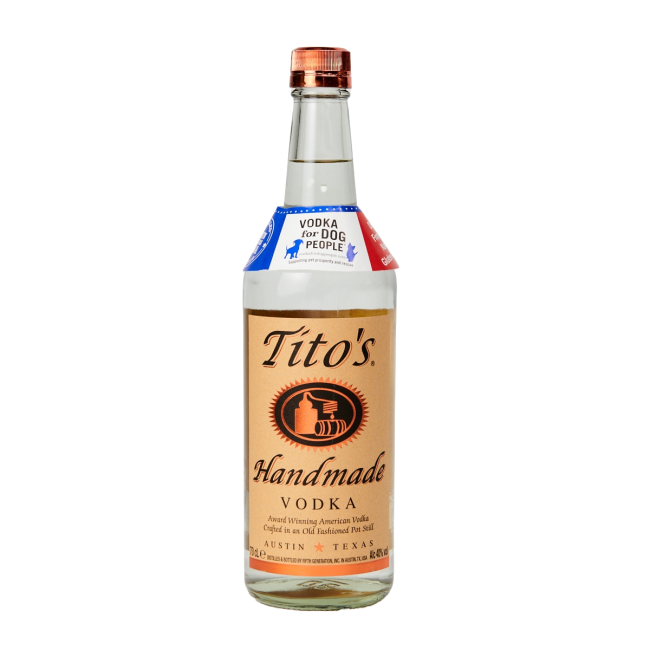 TITOS HANDMADE VODKA 40% 70cl