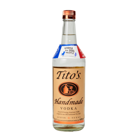 TITOS HANDMADE VODKA 40% 70cl