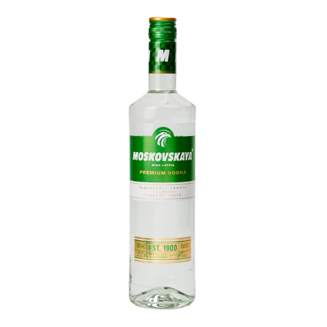 MOSKOVSAYA VODKA 38%vol. 70cl
