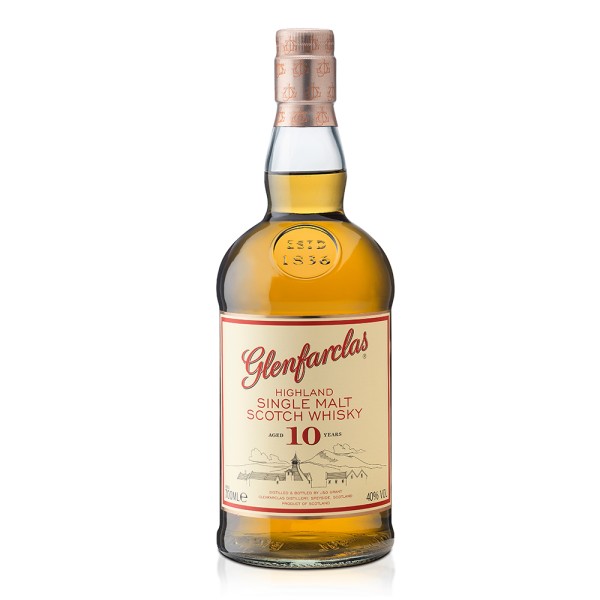 GLENFARCLAS 10 YEARS 40% vol. 70cl