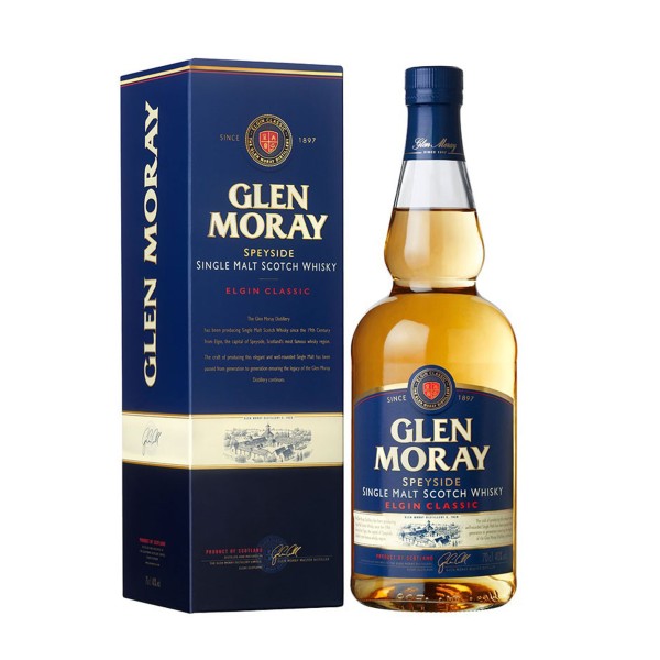 GLEN MORAY CHARDONNAY WHISKEY 40% 70cl