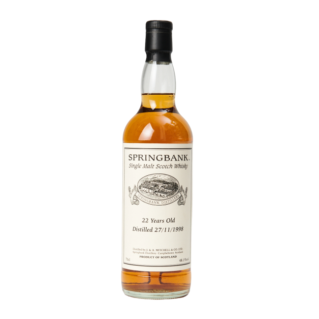 SPRINGBANK 22 YEARS OLD (1998) 70cl SINGLE MALT
