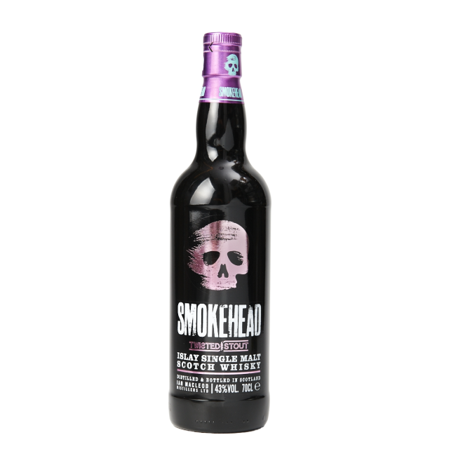 SMOKEHEAD SINGLE MALT TWISTED STOUT 43% 70cl