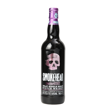 SMOKEHEAD SINGLE MALT TWISTED STOUT 43% 70cl