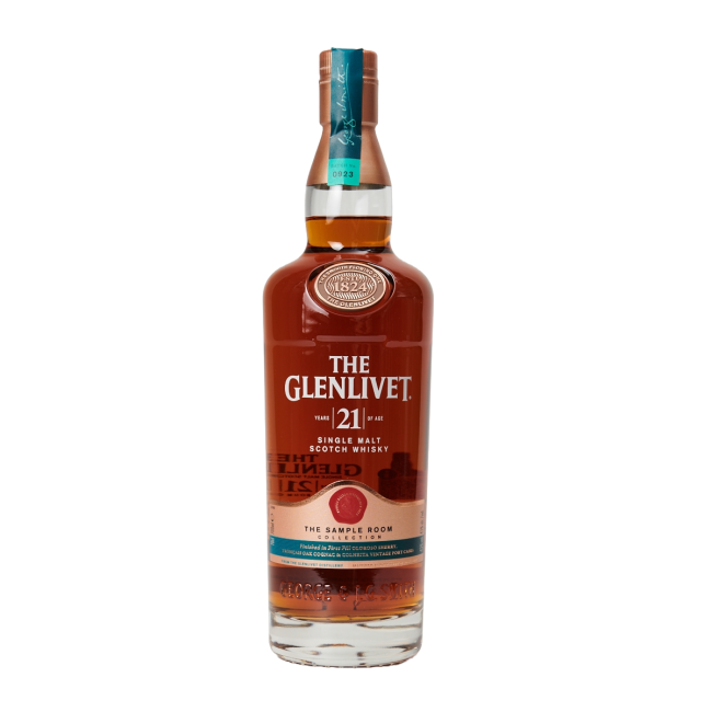 GLENLIVET 21 YEARS MALT 43%vol 70cl