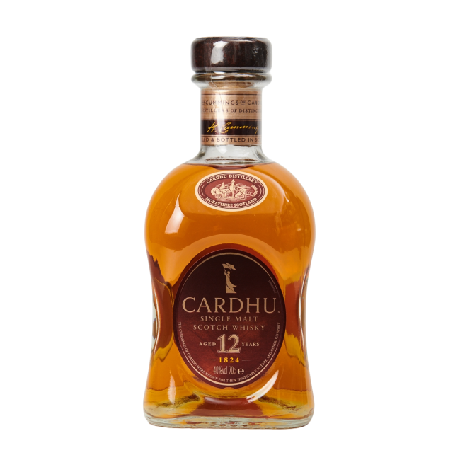 CARDHU 12 YEARS MALT 40% vol 70cl