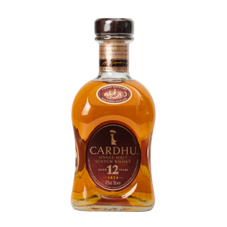CARDHU 12 YEARS MALT 40% vol 70cl
