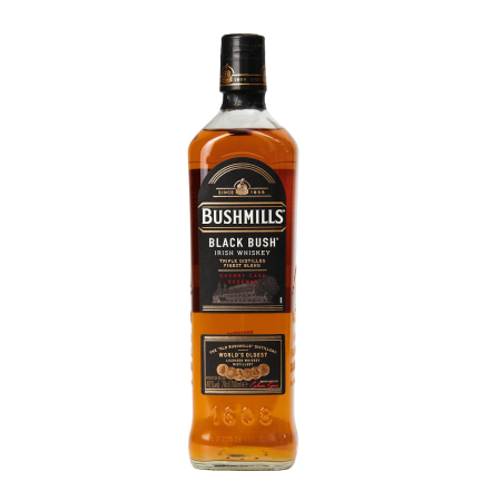 BUSHMILLS BLACK BUSH IRISH 40%vol WHISKEY 70cl