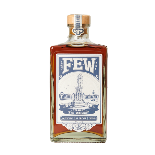 FEW RYE WHISKEY 46,5% 70cl