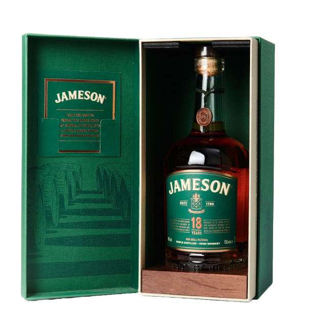 JAMESON 18 YEARS 40%vol 70cl